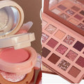 Full Face Glow Kit 3 In 1 Shimmer & Nude Eyeshadow Pallete